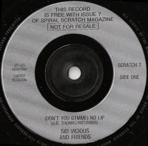 (Don't You Gimme) No Lip / (I'm Not Your) Steppin' Stone (SCRATCH 7)